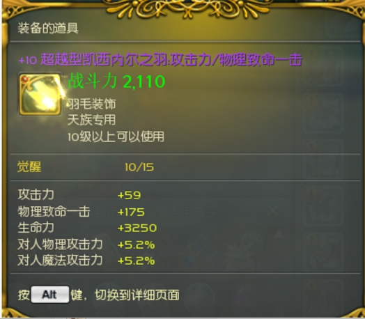 +10超越攻爆毛175爆和+10手镯打包