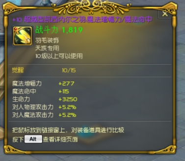 +10魔增魔命极品毛和10增强手镯极